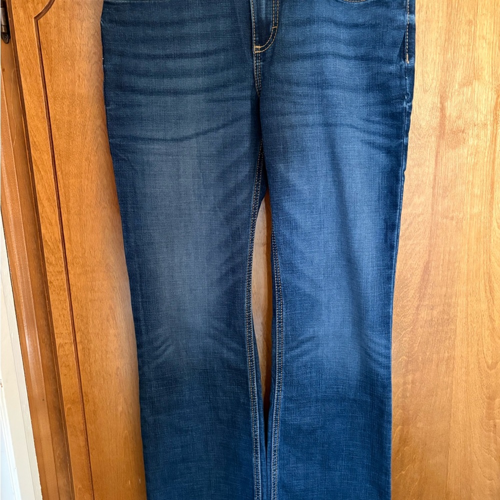 Wrangler Women's Dark Blue Boot Cut Jeans - Picture 4 of 8